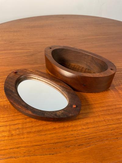 Steven Spiro Steven Spiro Studio Craft Solid Wood Jewelry Box and Mirror