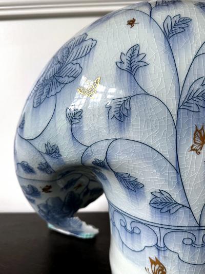 Steven Young Lee Contemporary Ceramic Sculpture Deconstructed Vase by Steven Young Lee