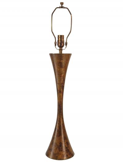 Stewart Ross James Stewart Ross James Bronze Hourglass Table Lamp