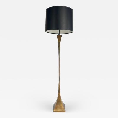 Stewart Ross James Stewart Ross James Hansen Lighting Gilt Bronze Floor Lamp Mid century 1960s