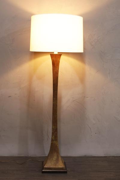 Stewart Ross James Verdigris Bronze Floor Lamp by Stewart Ross James for Hansen Lighting 1960s