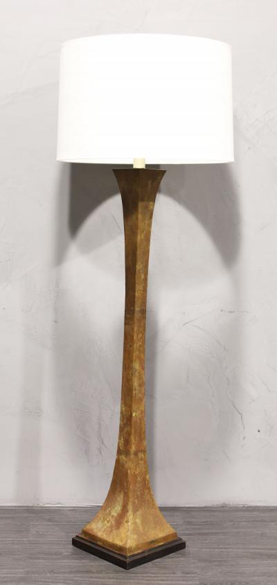 Stewart Ross James Verdigris Bronze Floor Lamp by Stewart Ross James for Hansen Lighting 1960s
