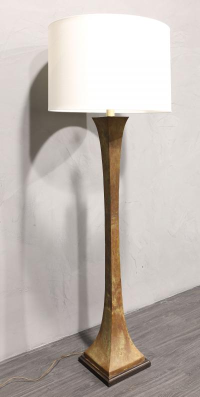 Stewart Ross James Verdigris Bronze Floor Lamp by Stewart Ross James for Hansen Lighting 1960s
