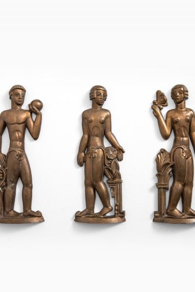 Stig Blomberg Reliefs Produced by ASEA in Sweden