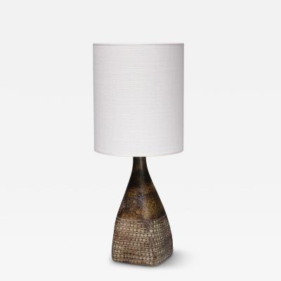 Stig Lindberg Stig Lindberg Textured Stoneware Table Lamp Studiohanden Gustavsberg 1950s