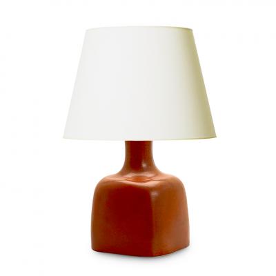 Stig Lindberg Table Lamp with Squared Base by Stig Lindberg