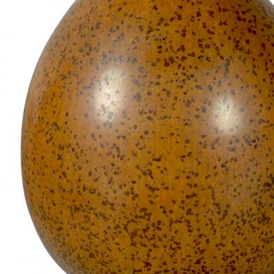 Stig Lindberg Table lamp in speckled glaze by Stig Lindberg