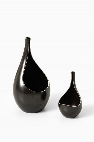Stig Lindberg Vase Model Pungo Produced by Gustavsberg