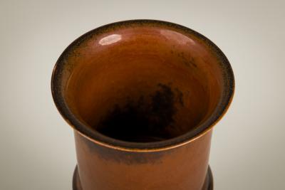 Stig Lindberg for Gustavsberg Swedish Mid Century Ceramic Cylindrical Vase
