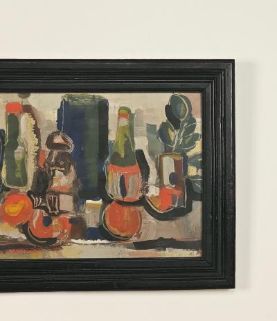 Still Life Signed George L K Morris U S A circa 1950