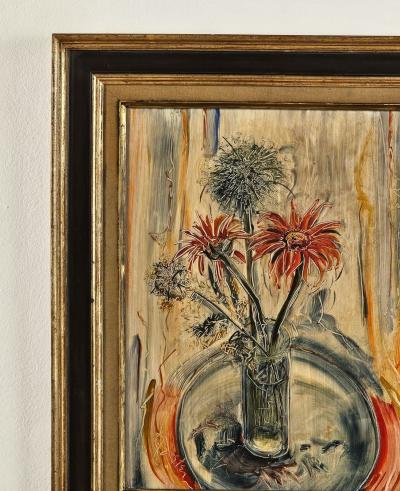 Still Life of Flowers U S A circa 1950