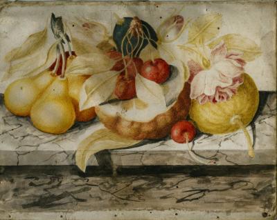 Still Life with Fruit and Flowers