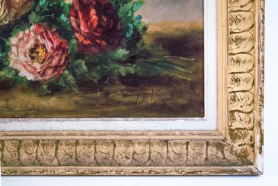 Still Life with Roses by Lucie Verneuil c 1920s