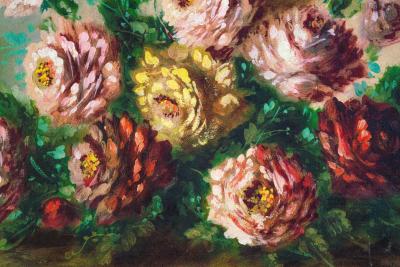 Still Life with Roses by Lucie Verneuil c 1920s