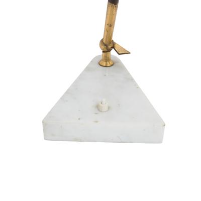 Stilux Milano 1950S ITALIAN DESIGN BROWN COLOUR SHADE TABLE LAMP BY STILUX MILANO