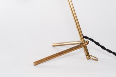 Stilux Milano 1950s Stilux Milano Yellow Conical Table Lamp