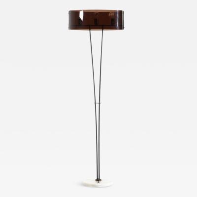 Stilux Milano 1970s perspex 68 floor lamp by Stilux Italy