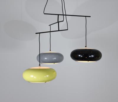 Stilux Milano Rare sculptural ceiling light