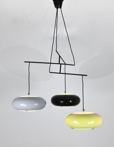 Stilux Milano Rare sculptural ceiling light