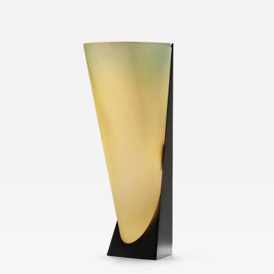 Stilux Milano Stilux Asymmetrical Table Lamp with Metal Base Italy 1970s