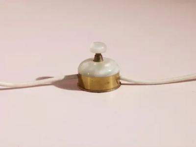 Stilux Milano Stilux Swivel and Pivoting Floor Lamp Made of Brass and Marble Italy 1950s