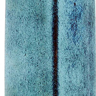 Stogo Keramik Danish Modern Table Lamp in Turquoise Glaze by STOGO