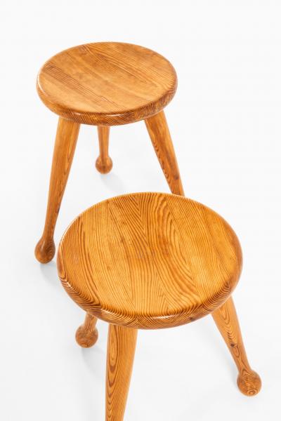 Stools Probably Produced in Sweden