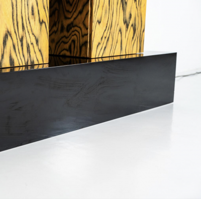 Storage Unit with Light and Mirror by Studio Mundici for Area Casa 1980s