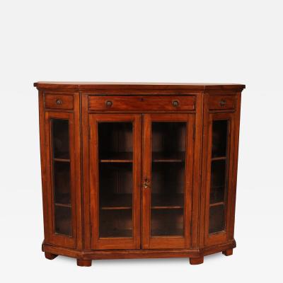 Store Showcase Cabinet Or Bookcase In Mahogany Early 19th Century