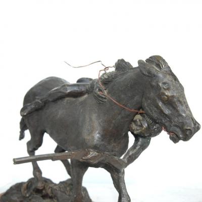 Strategy Bronze Sculpture by Jack Bryant