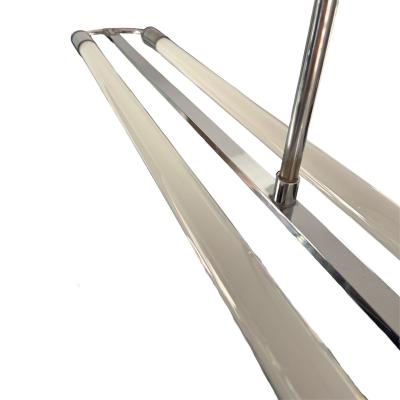 Streamline Moderne Ceiling lamp chrome and Neon tubes Germany circa 1935