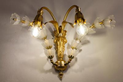 Striking Pair of Italian Sconces by Banci Florence 1970