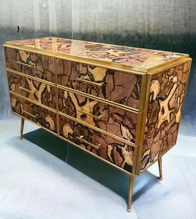 Striking Pair of Mid Century style Night Stands or Side Tables