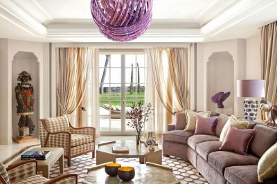 Striking Pink Murano Curvati Ceiling Light or Flush Mount 1990