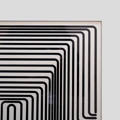 Structure En Progression Positive by Yvaral Jean Pierre Vasarely 