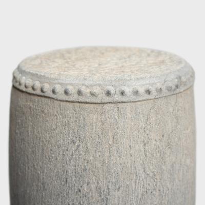 Studded Limestone Drum