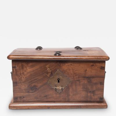 Studded Nanmu Lock Box