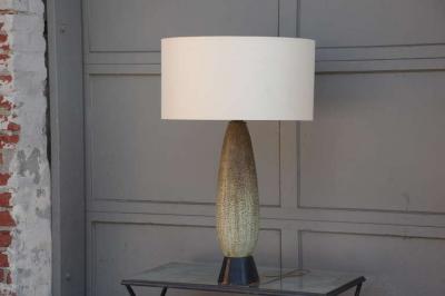 Studio Ceramic Oblong Lamp