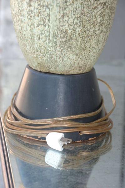 Studio Ceramic Oblong Lamp