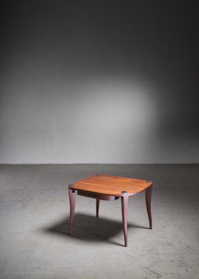 Studio Crafted American Coffee Table with Swivel Drawer