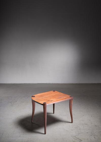Studio Crafted American Coffee Table with Swivel Drawer