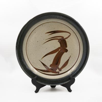 Studio Pottery Charger American Circa 1970s