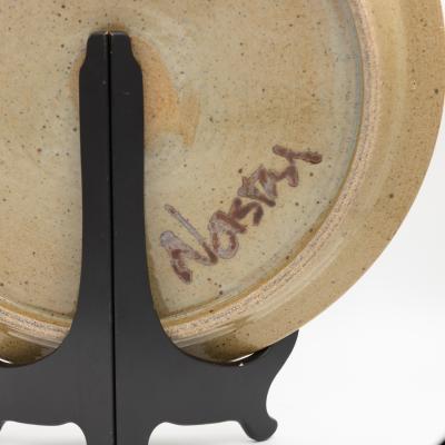 Studio Pottery Charger American Circa 1970s