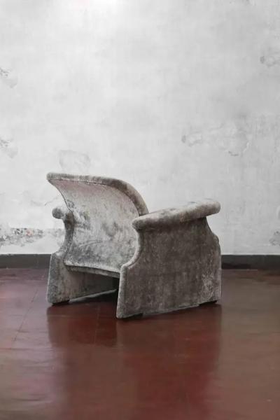 Studio Simon Sforzesca armchair by Studio Simon homage to Castiglioni 1980 