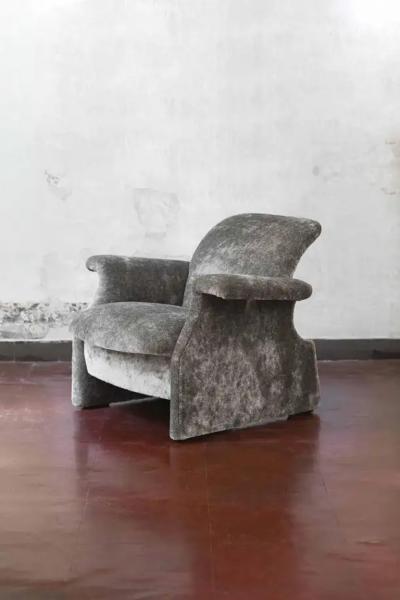 Studio Simon Sforzesca armchair by Studio Simon homage to Castiglioni 1980 