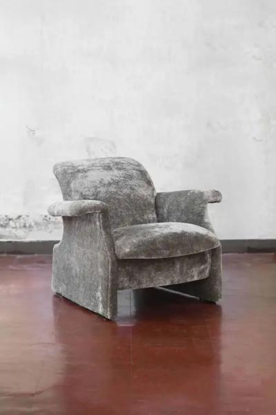 Studio Simon Sforzesca armchair by Studio Simon homage to Castiglioni 1980 