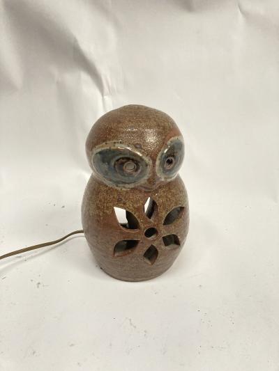 Studio pottery ceramic night light