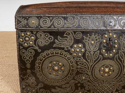 Studwork Leather Chest