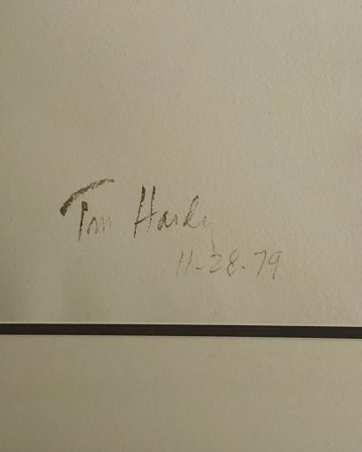 Study of a Bear for the Golden Bears by Tom Hardy 1979