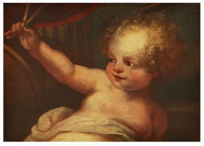Study of a Cherub 18th Century